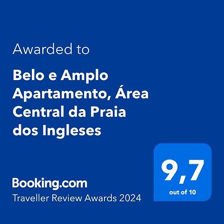 Belo E Amplo Apartamento, Area Central Da Praia Dos Ingleses フロリアノポリス エクステリア 写真